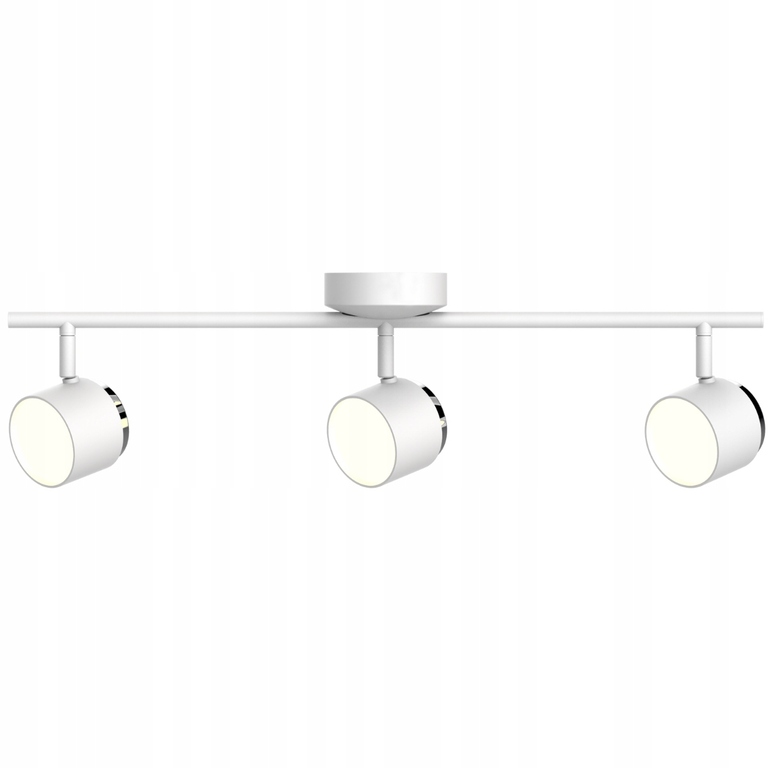 Lampa ścienno-sufitowa ruchoma Spot 3xLED biała (4)