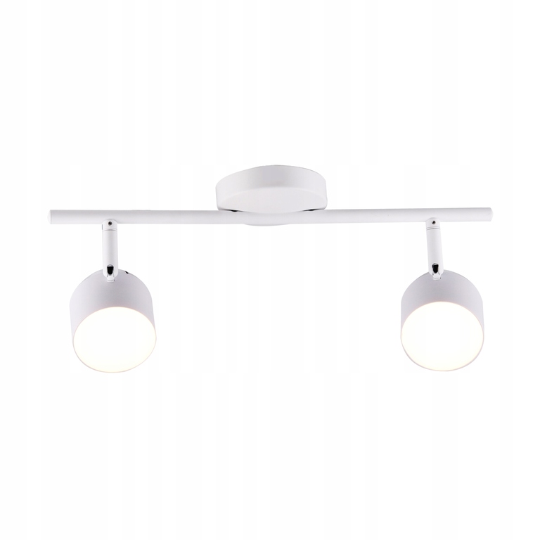 LAMPA KUBIK 2x LED SPOT LISTWA DO GARDEROBY biały (3)