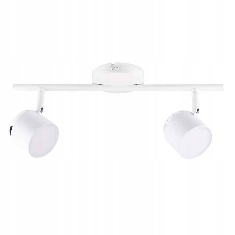 LAMPA KUBIK 2x LED SPOT LISTWA DO GARDEROBY biały (2)