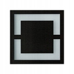 Oprawa schodowa podtynkowa QUADRO BLACK Ciepła