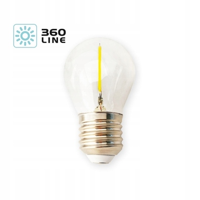 Żarówka LED FMB 1,3W E27 barwa CIEPŁOBIAŁA