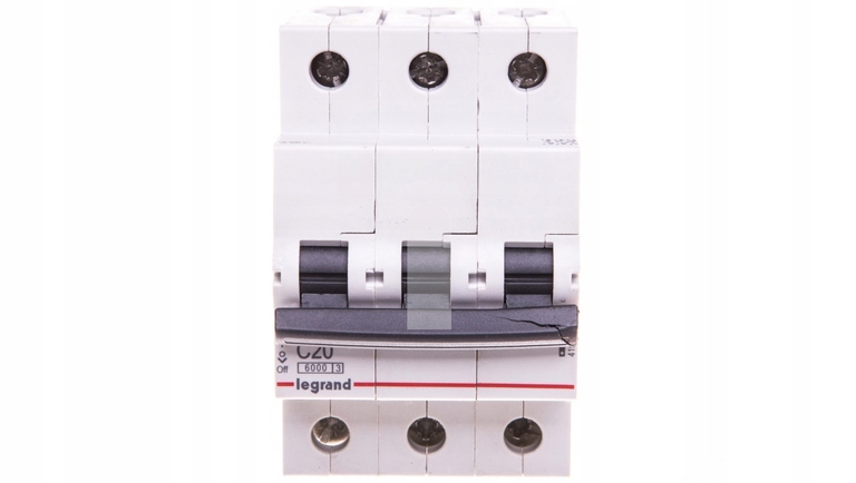 Wyłącznik nadprądowy C S303 20A Legrand RX3 (1)