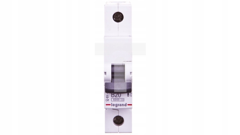 Wyłącznik nadprądowy S301 B 20A Legrand RX3 (2)