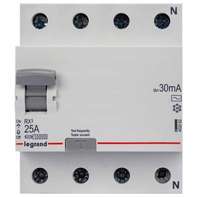 Wyłącznik różnicowoprądowy P304 25A Legrand TX3
