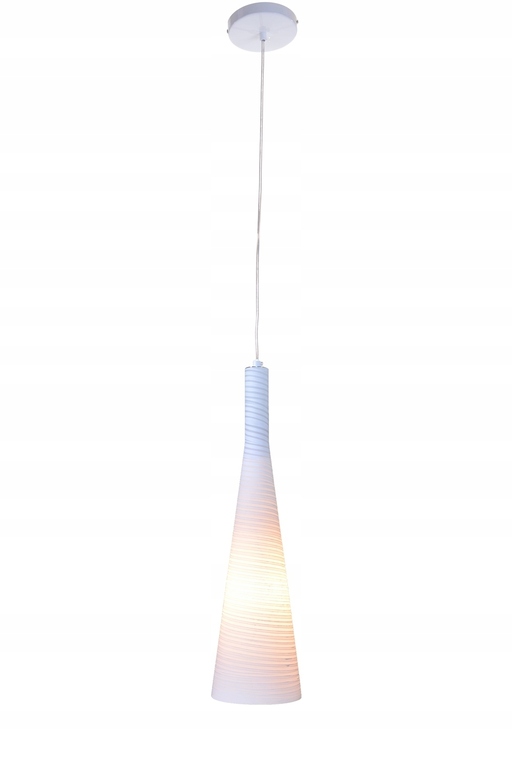 Lampa WISZĄCA Zwis TURIN BIAŁA regulowana E27 (2)