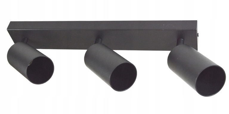 LAMPA SUFITOWA listwa spotlight Fargo 3 czarna (1)