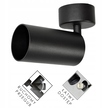Lampa natynkowa kinkiet spotlight GU10 BK FARGO (2)