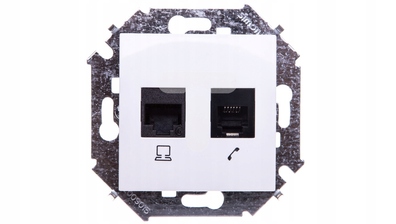 Simon 15 Gniazdo komputerowo-telefoniczne RJ45