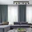 LAMPA SUFITOWA LISTWA 6 JOKER CZARNY/ZŁOTY (4)