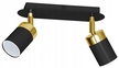 LAMPA SUFITOWA LISTWA 2 JOKER CZARNY/ZŁOTY (1)