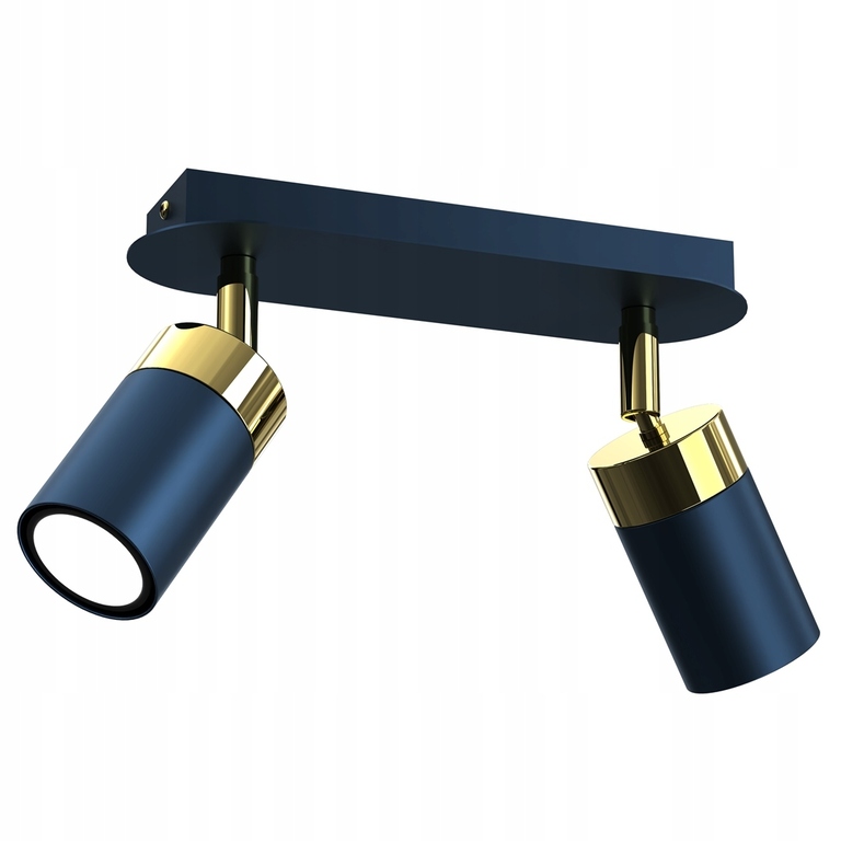 LAMPA SUFITOWA LISTWA 2 JOKER GRANAT/ZŁOTY (1)
