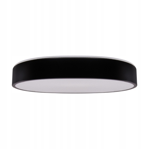 Plafon LED LAMPA SUFITOWA TOTEM OKRĄGŁA 48W NEUTRALNA CZARNY (2)