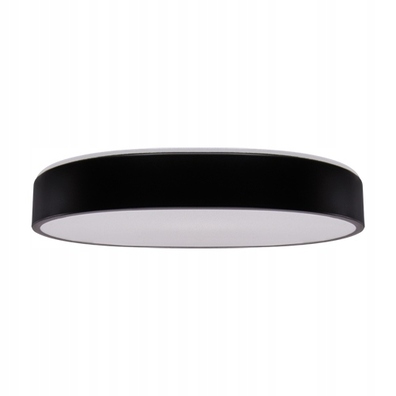 Plafon LED TOTEM OKRĄGŁY 24W NEUTRALNA CZARNY
