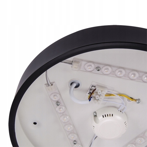 Plafon LED TOTEM OKRĄGŁA 16W NEUTRALNA CZARNY (3)