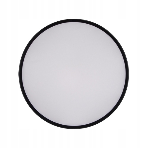 Plafon LED TOTEM OKRĄGŁA 16W NEUTRALNA CZARNY (1)