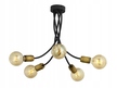 Żyrandol lampa sufitowa PLAFON LUCE 5 RETRO