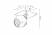 Lampa Spot Kinkiet MATT-1 biała (3)