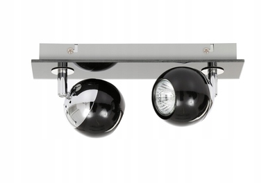 Lampa sufitowa spot MATT-2 czarna