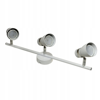 LAMPA SUFITOWA listwa spotlight DEZ 3xGU10 biała