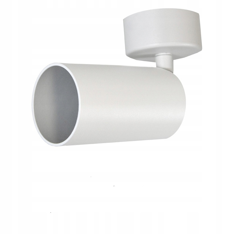 Lampa natynkowa kinkiet spotlight GU10 biała FARGO (1)