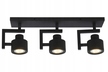 Lampa Alenis listwa 3 regulowana czarna metal
