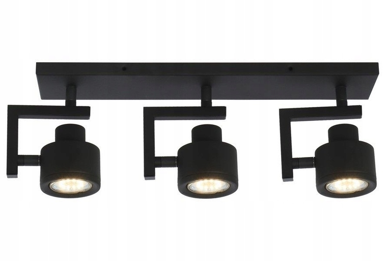 Lampa Alenis listwa 3 regulowana czarna metal (1)
