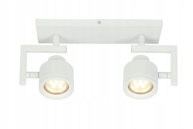 Lampa Alenis listwa 2 regulowana biała metal