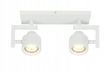 Lampa Alenis listwa 2 regulowana biała metal