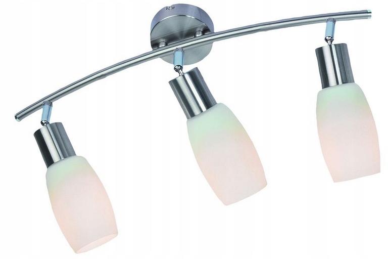 LAMPA SUFITOWA listwa NAMP 3 NIKIEL MAT regulowana (1)