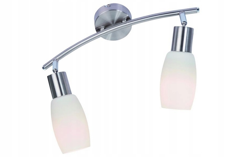 LAMPA SUFITOWA listwa NAMP 2 NIKIEL MAT regulowana (1)