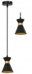 Lampa WISZĄCA Zwis POJEDYNCZY BREDA CZARNO-ZŁOTA