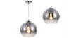 Lampa WISZĄCA Zwis KULA CHROM CASTILO E27 (1)