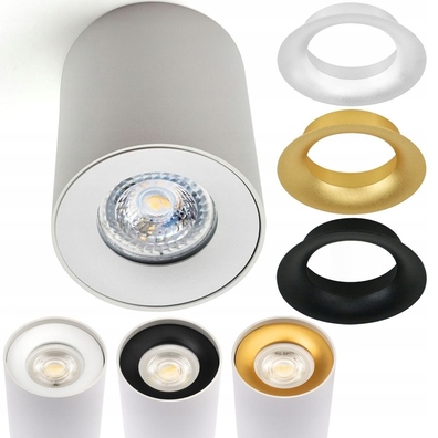 Oprawa halogenowa natynkowa tuba led 3-kolory TRIO