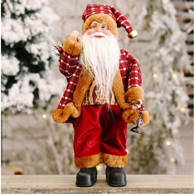 FIGURKA Święty Mikołaj Boże Narodzenie 30cm