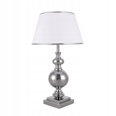 LAMPKA STOŁOWA NOCNA LETTO 63cm chrom
