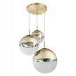 Lampa wisząca GLOBO VARUS 15855-3 złote kule (3)