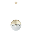 Lampa Zwis GLOBO VARUS 15857 złota kula