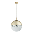 Lampa Zwis GLOBO VARUS 15857 złota kula (3)