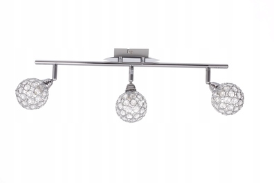Lampa sufitowa listwa kryształki LANCASTER 3