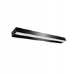Kinkiet CYBER LED 9W czarny nad lustro srebrny