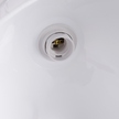 Lampa Zwis wisząca biała pojedyncza INKA E27 (3)