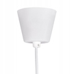 Lampa Zwis wisząca biała pojedyncza INKA E27 (2)