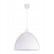 Lampa Zwis wisząca biała pojedyncza INKA E27 (1)