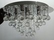 Lampa Plafon LONDON kryształki 5xE14 (2)