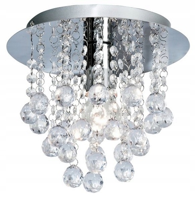 Lampa Plafon LONDON kryształki 1xE14