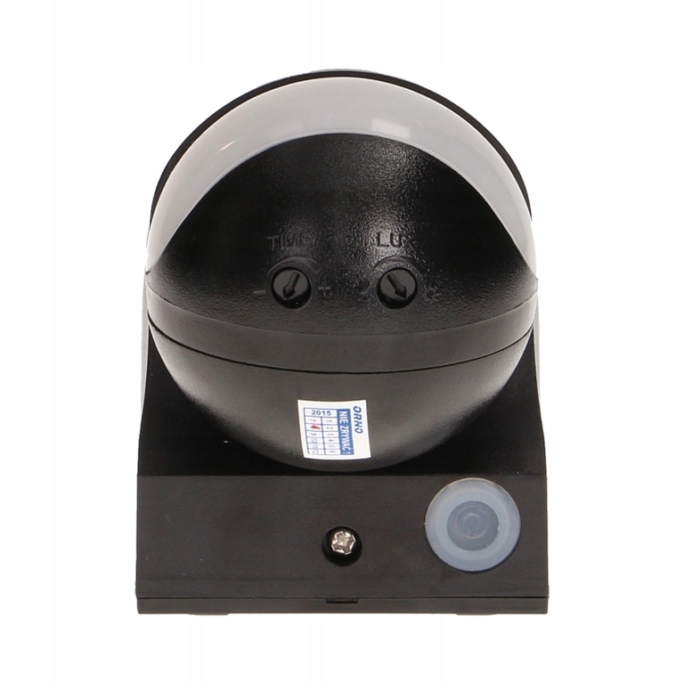 CZUJNIK RUCHU NATYNKOWY CZARNY 180st 1200W IP44 (4)