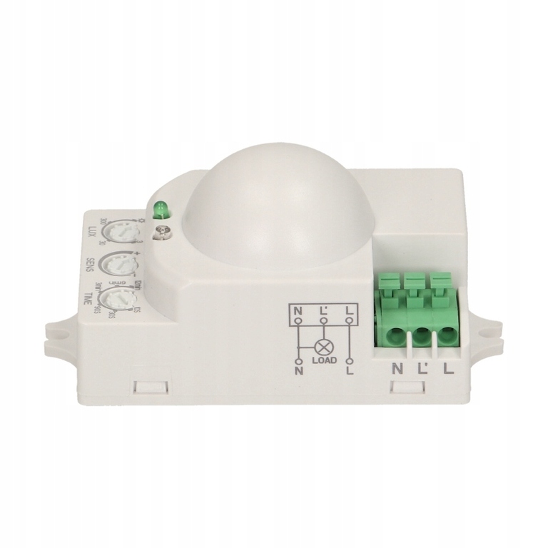 Mikrofalowy czujnik ruchu, 360st. IP20, 1200W (6)