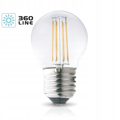 Żarówka Dekoracyjna Led E27 4W ciepła KOBI 440lm