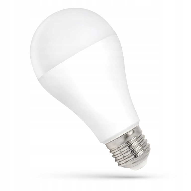 Żarówka Led E27 20W kulka biała ciepła, spectrum (1)