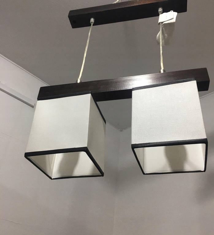 Lampa wisząca listwa drewniana brąz 2 (4)